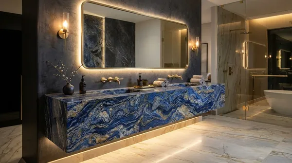 What Makes Azul Bahia Granite A Unique Choice For Luxury Interior Design?
