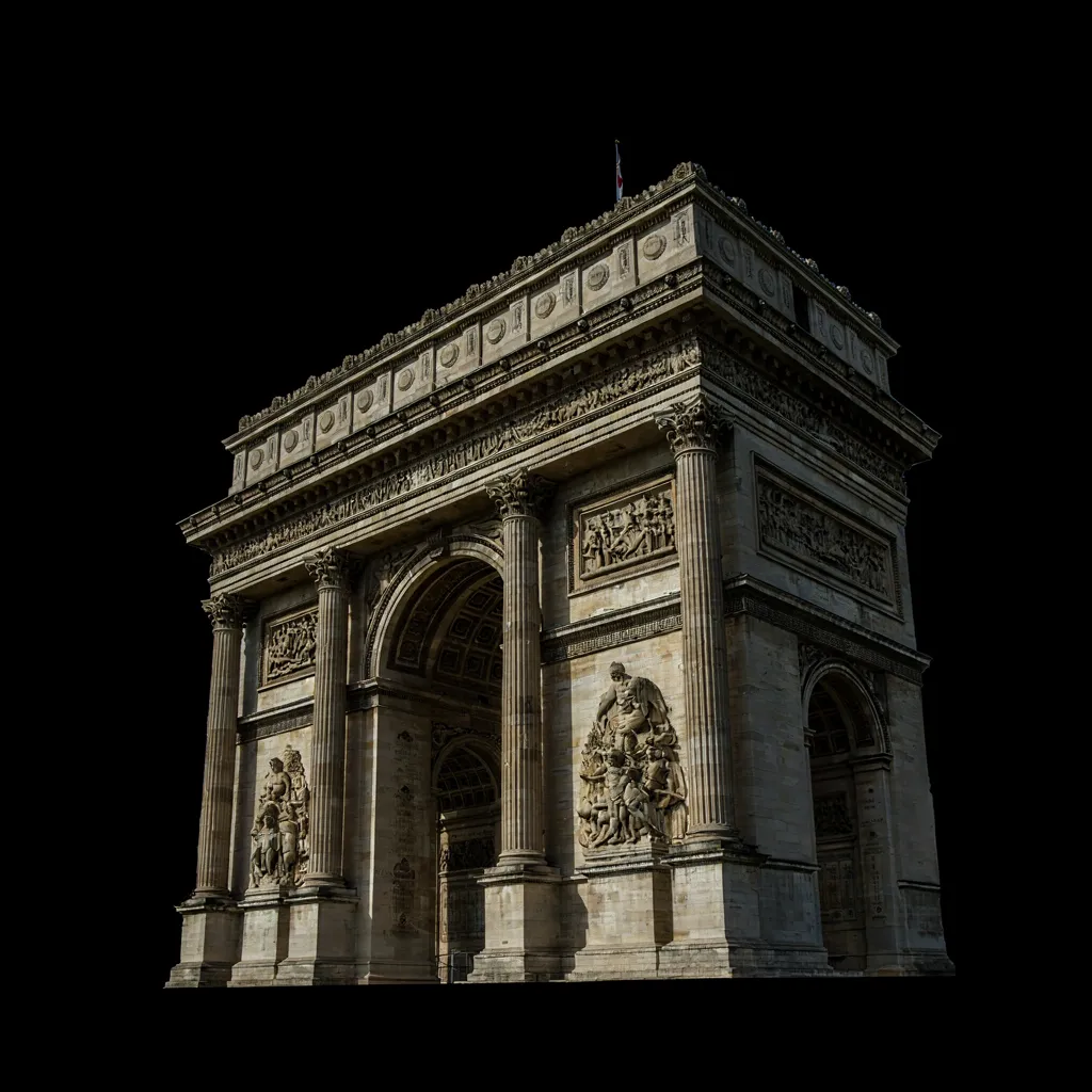 Generated Arc de Triomphe