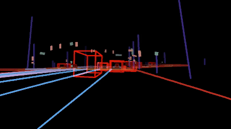 3D bounding box map input