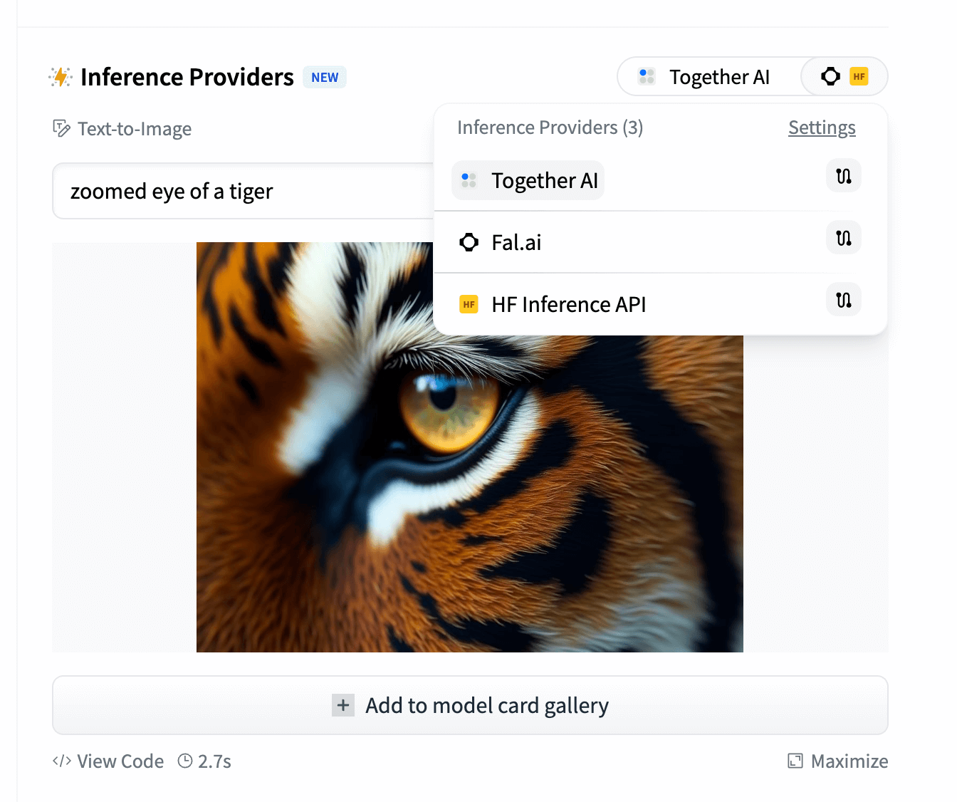 Inference Providers