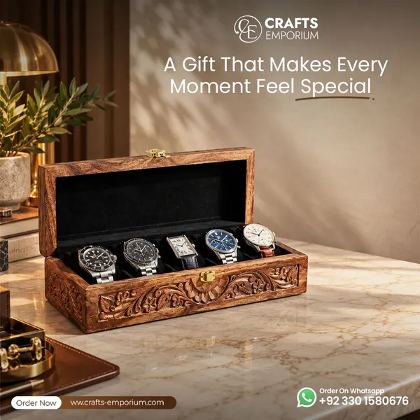 Choosing a Watch Box That Complements Traditional Pakistani Furniture