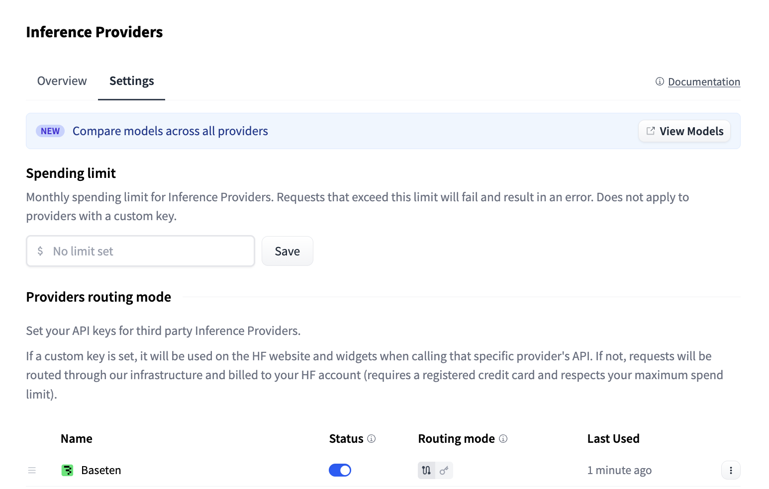 Inference Providers